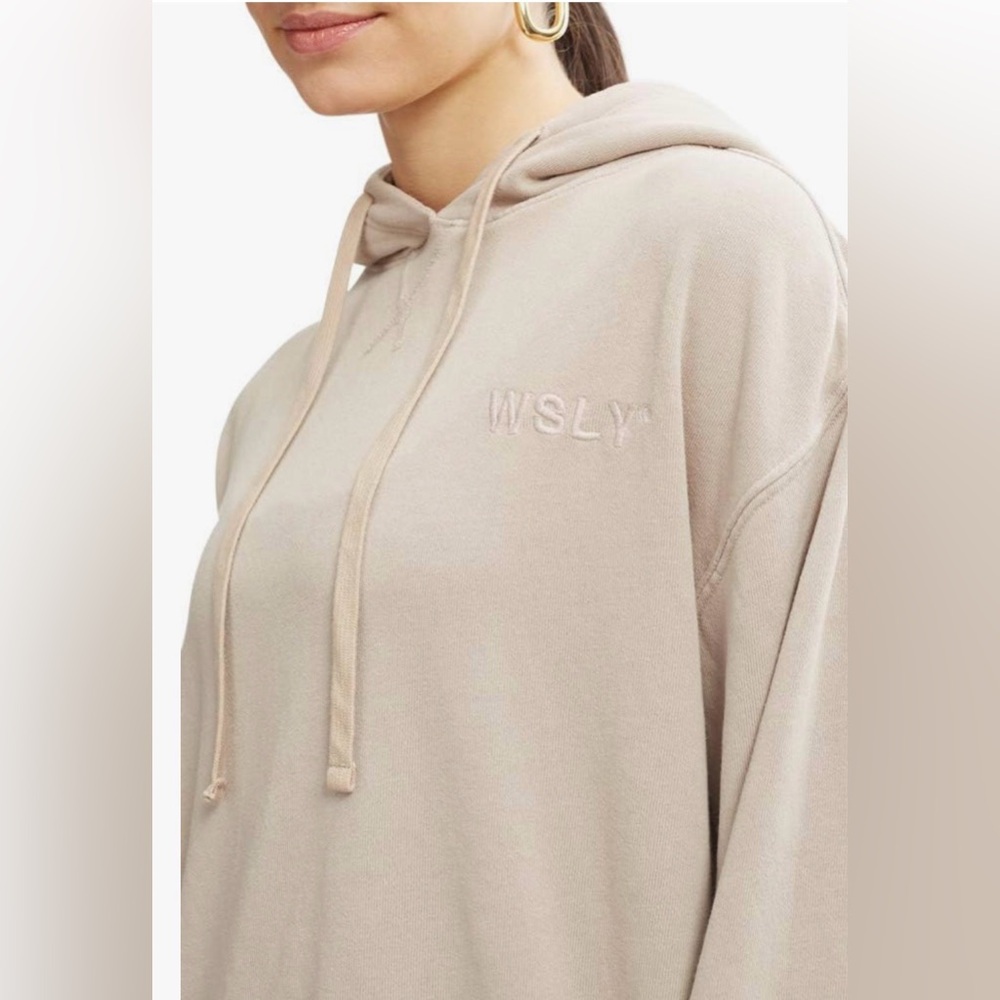 WSLY Bandier Women's EcoSoft Tan Hoodie